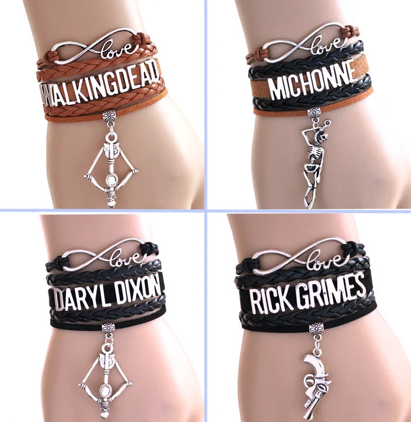 THE Walking Dead Bracelet MICHONNE  Rick Grimes DARYL DIXON