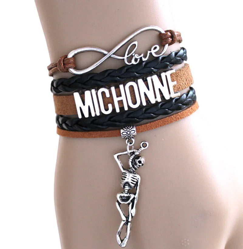THE Walking Dead Bracelet MICHONNE  Rick Grimes DARYL DIXON