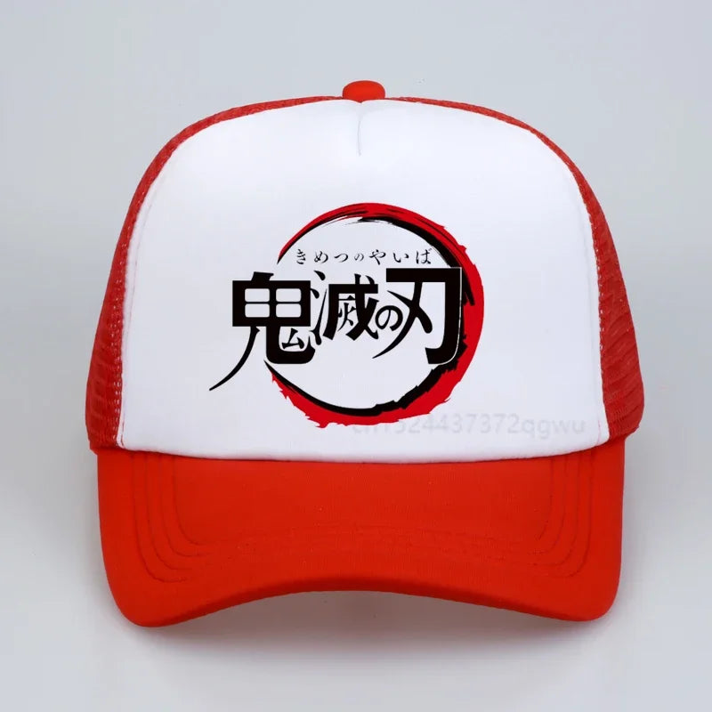 Demon Slayer-casquette respirante lavable