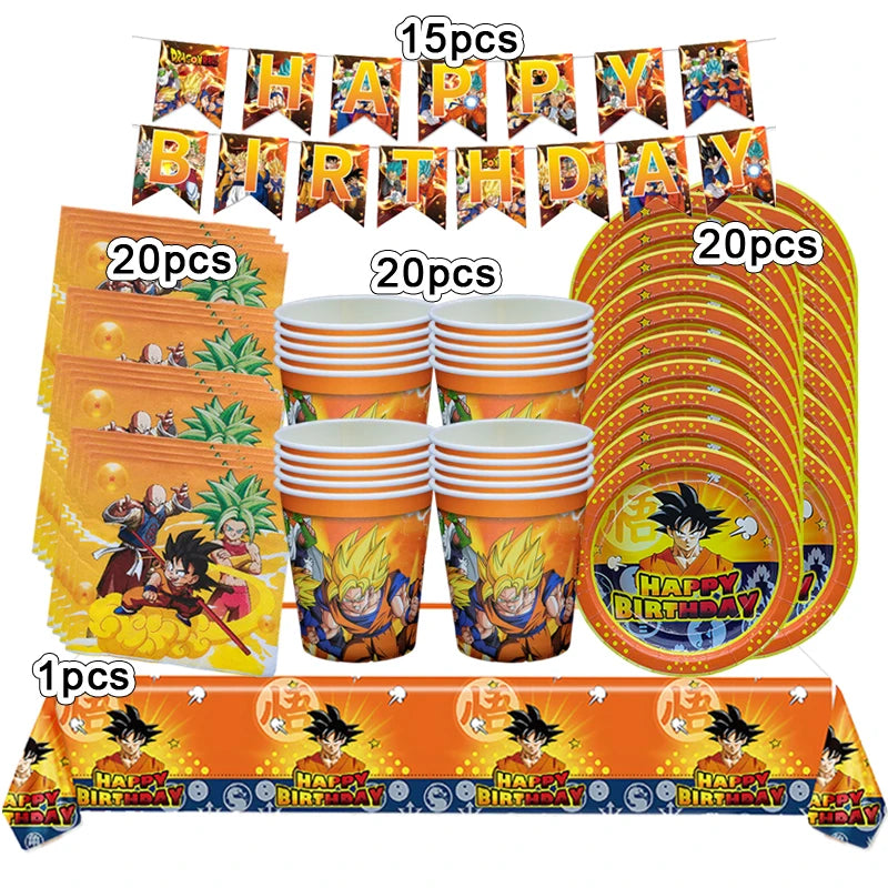 Dragon Ball z- accessoires et décorations