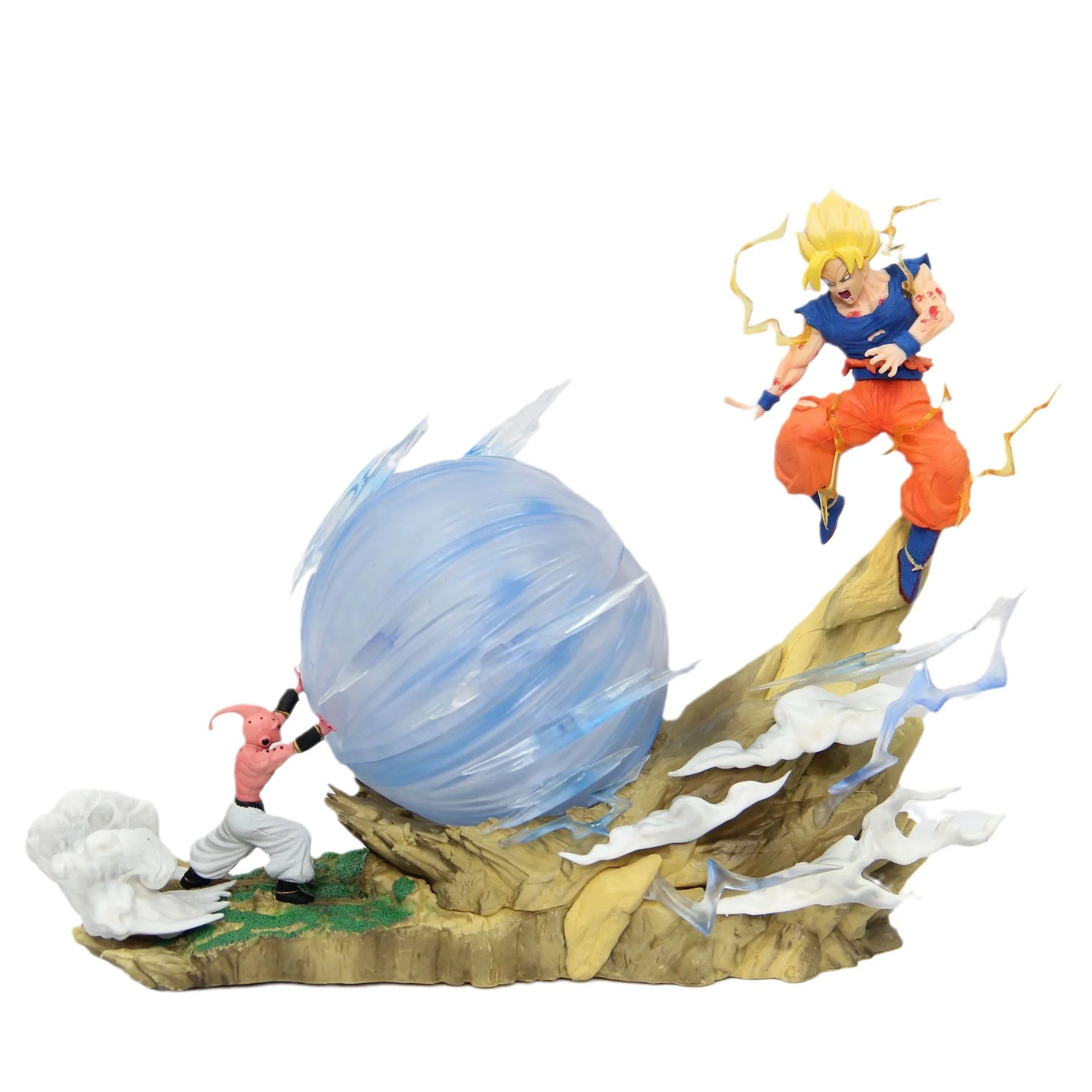 Figurine Buu vs Goku - Dragon Ball Z