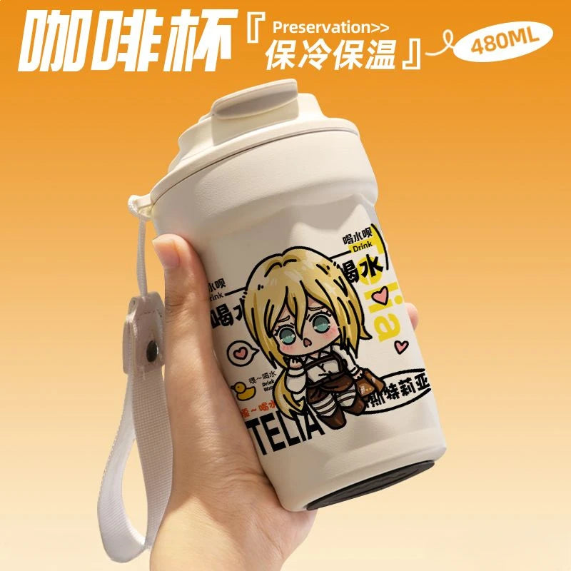 Attacks On Titan-Gourdes/thermos Officiel Summer 2025