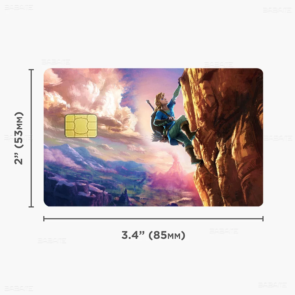 Zelda-Stickers Carte De Crédit