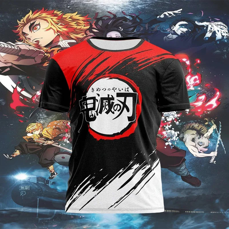 Demon Slayer-T-Shirt 3D Imprimé Différents modèles/Tailles
