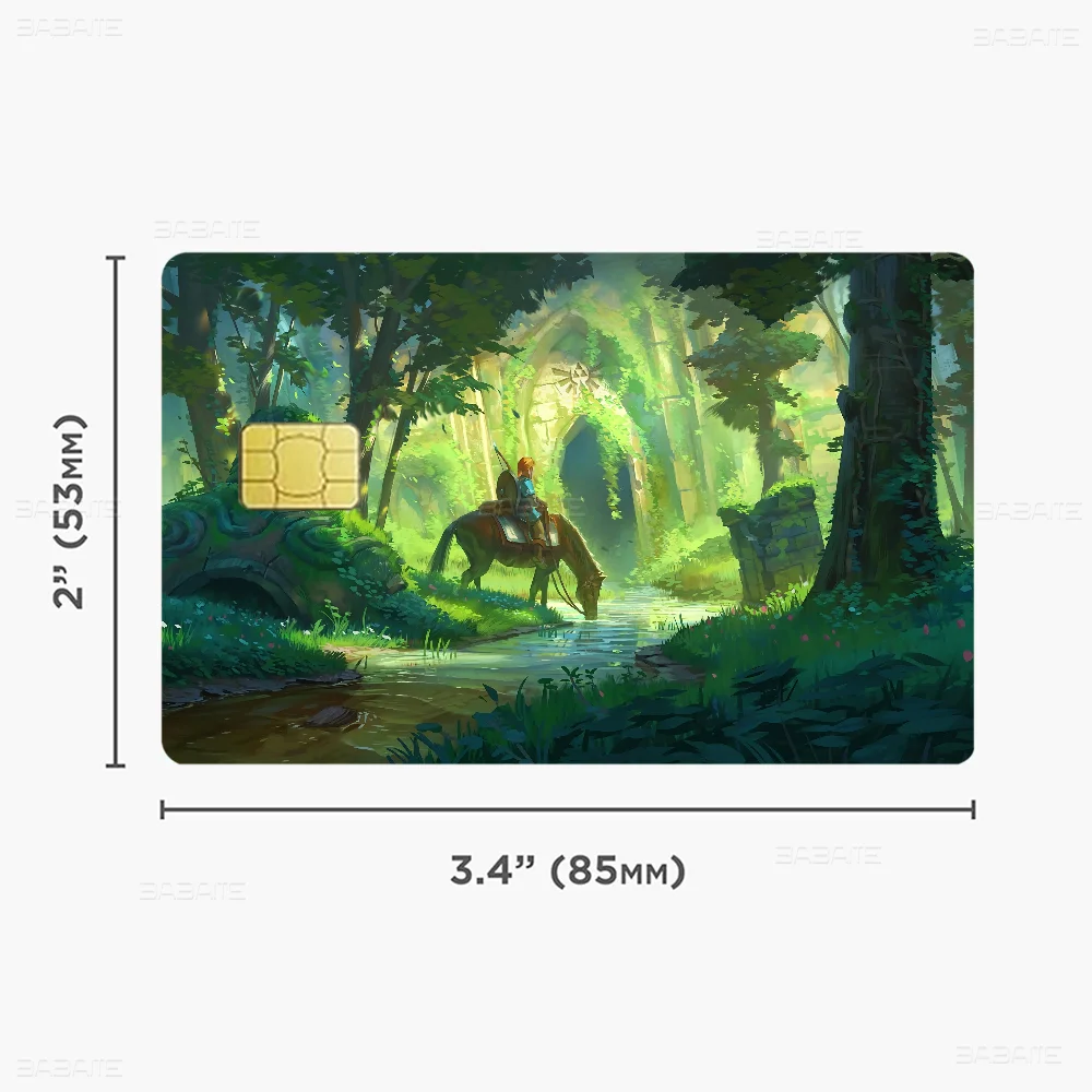 Zelda-Stickers Carte De Crédit
