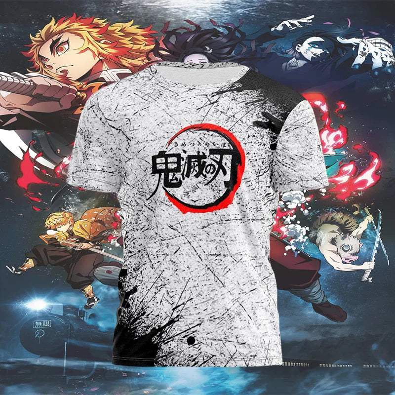 Demon Slayer-T-Shirt 3D Imprimé Différents modèles/Tailles