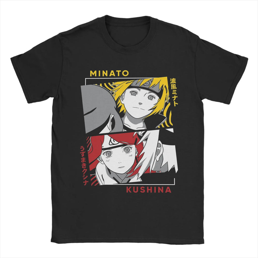 T-shirt Minato & Kushina - Naruto