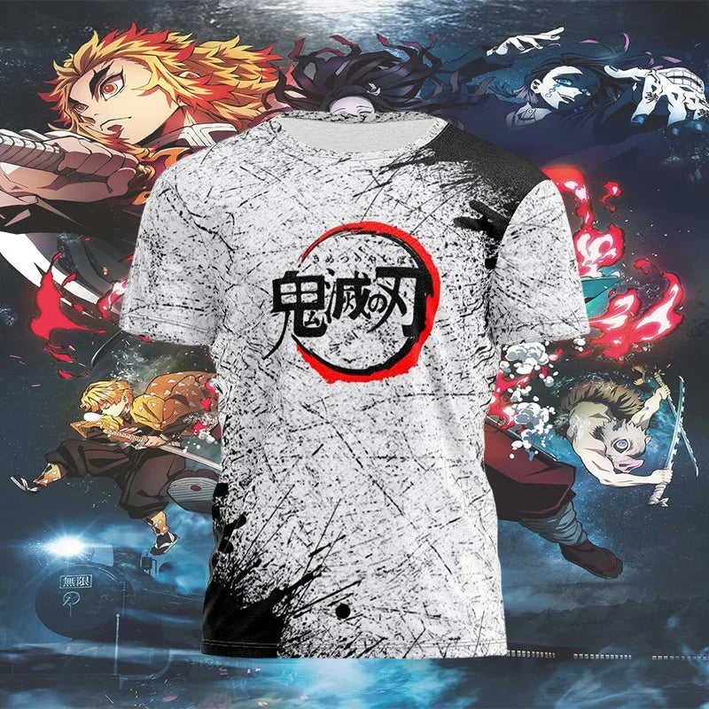 Demon Slayer-T-Shirt 3D Imprimé Différents modèles/Tailles