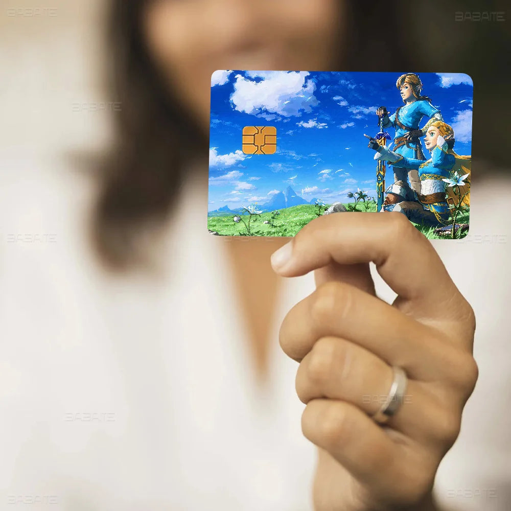 Zelda-Stickers Carte De Crédit