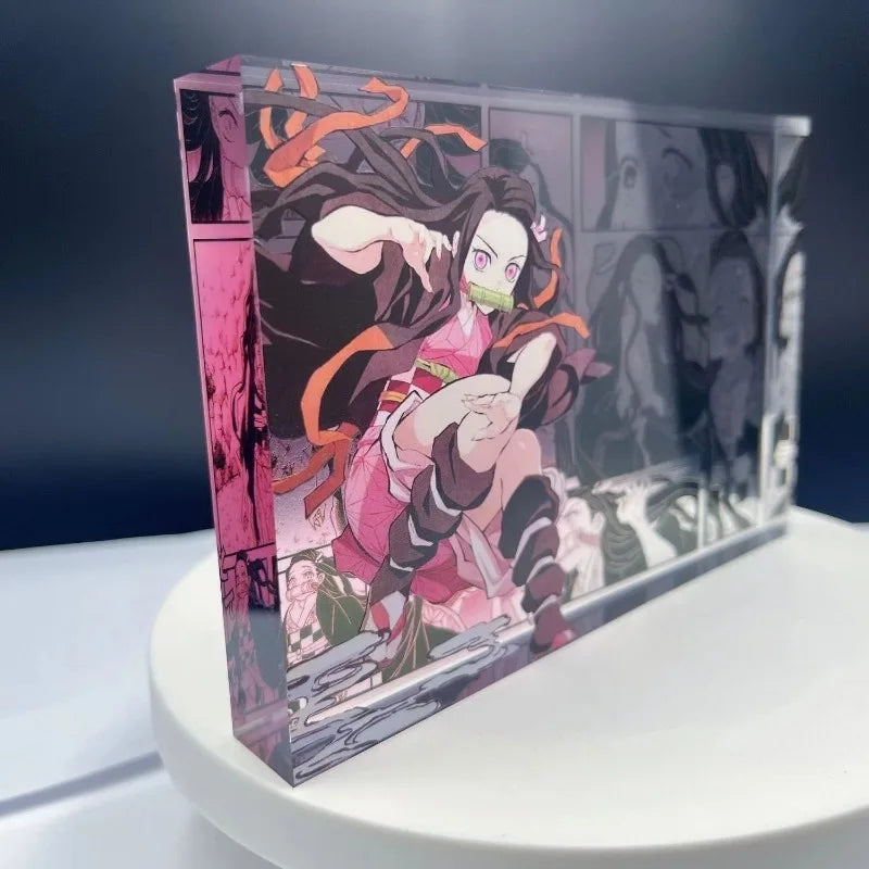 Demon Slayer  High-value Bar Chi Tokitou Muichirou Acrylic Brick Computer Desktop Ornaments Anime Peripheral Gifts