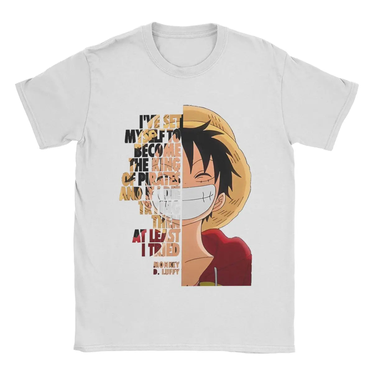 T-shirt Monkey D.Luffy Blanc - One Piece