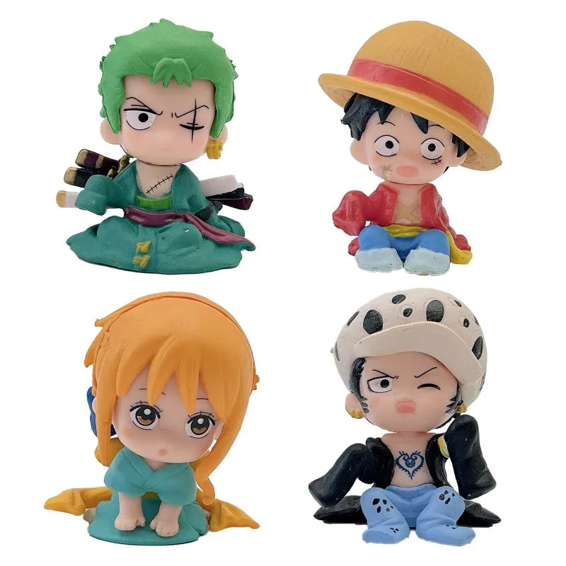 One Piece -Mini Figurines SD X4