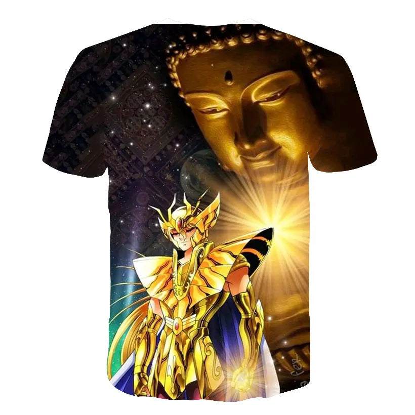Saint Seiya-T-Shirt 3D Différents Modèles/Tailles 100% Polyester