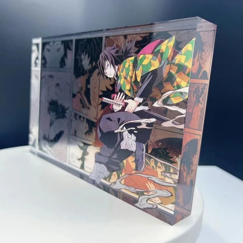 Demon Slayer  High-value Bar Chi Tokitou Muichirou Acrylic Brick Computer Desktop Ornaments Anime Peripheral Gifts