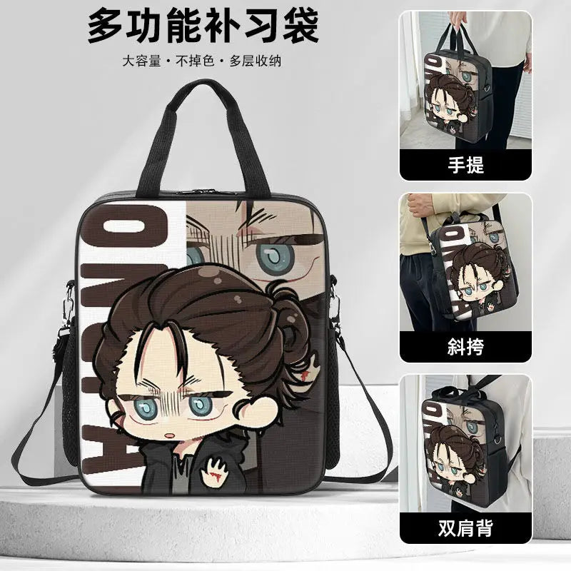 Attack On Titan- Petit Sac Bandoulière Différents Modèles