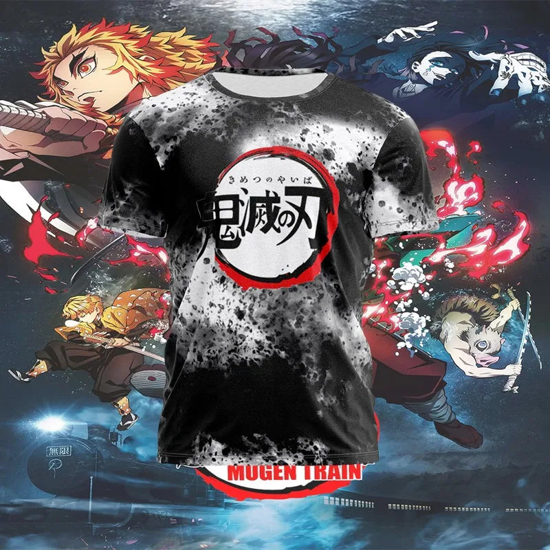 Demon Slayer-T-Shirt 3D Imprimé Différents modèles/Tailles