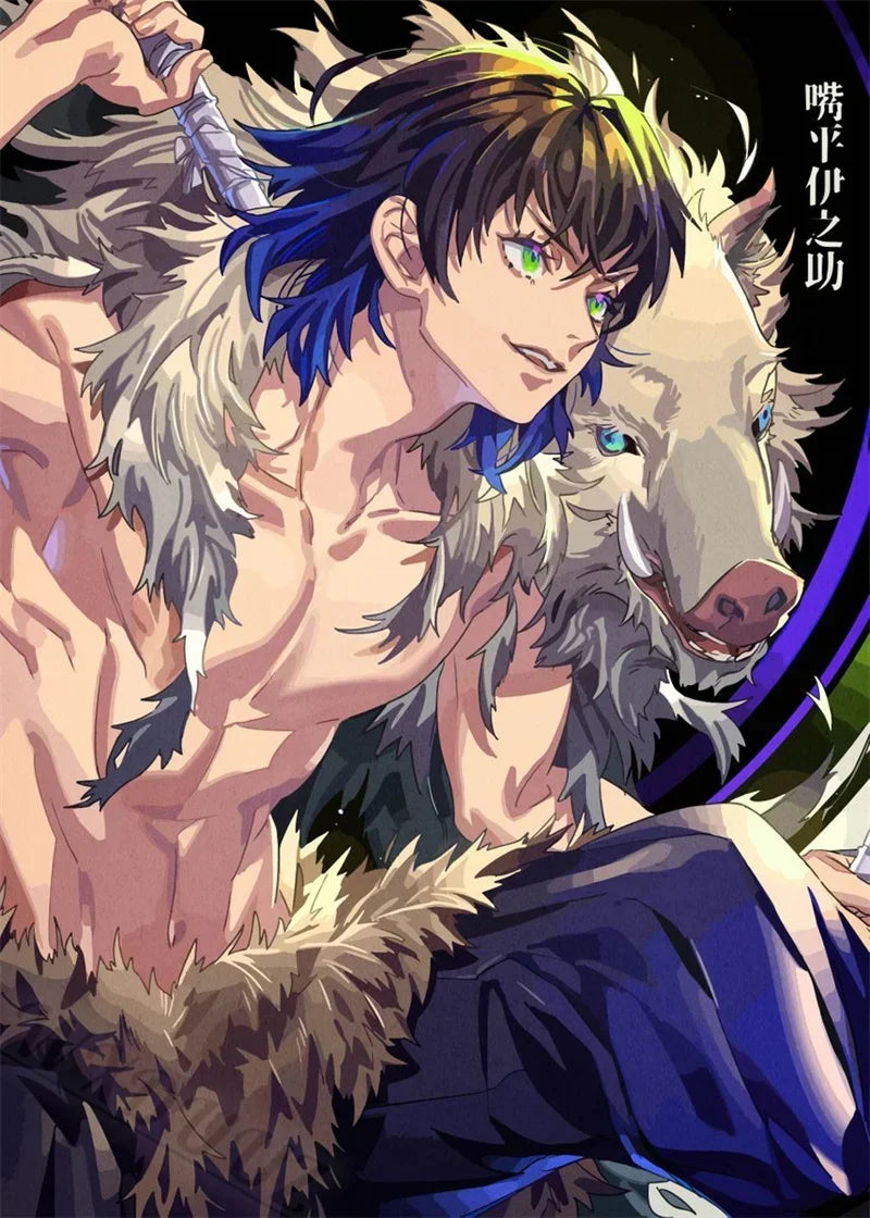 Demon Slayer-Magnifique impression 3D Différents Modèles/Tailles