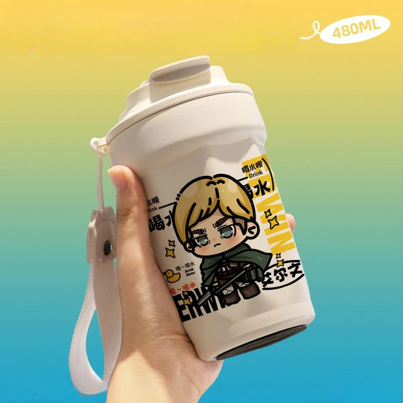 Attacks On Titan-Gourdes/thermos Officiel Summer 2025