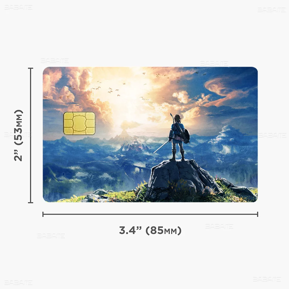 Zelda-Stickers Carte De Crédit