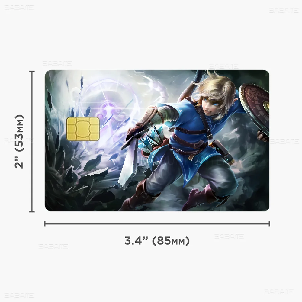 Zelda-Stickers Carte De Crédit