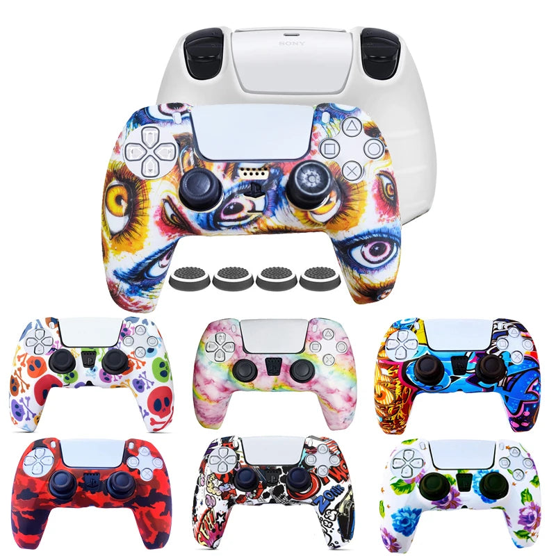 Coques En Silicon Pour Manettes ps5 Différents Modèles Et Colories