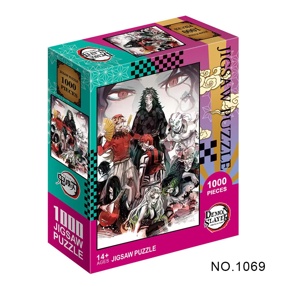 Demon Slayer-Puzzle 1000 Pieces Différents Modèles