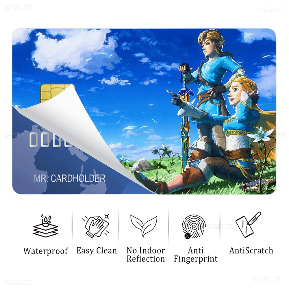 Zelda-Stickers Carte De Crédit