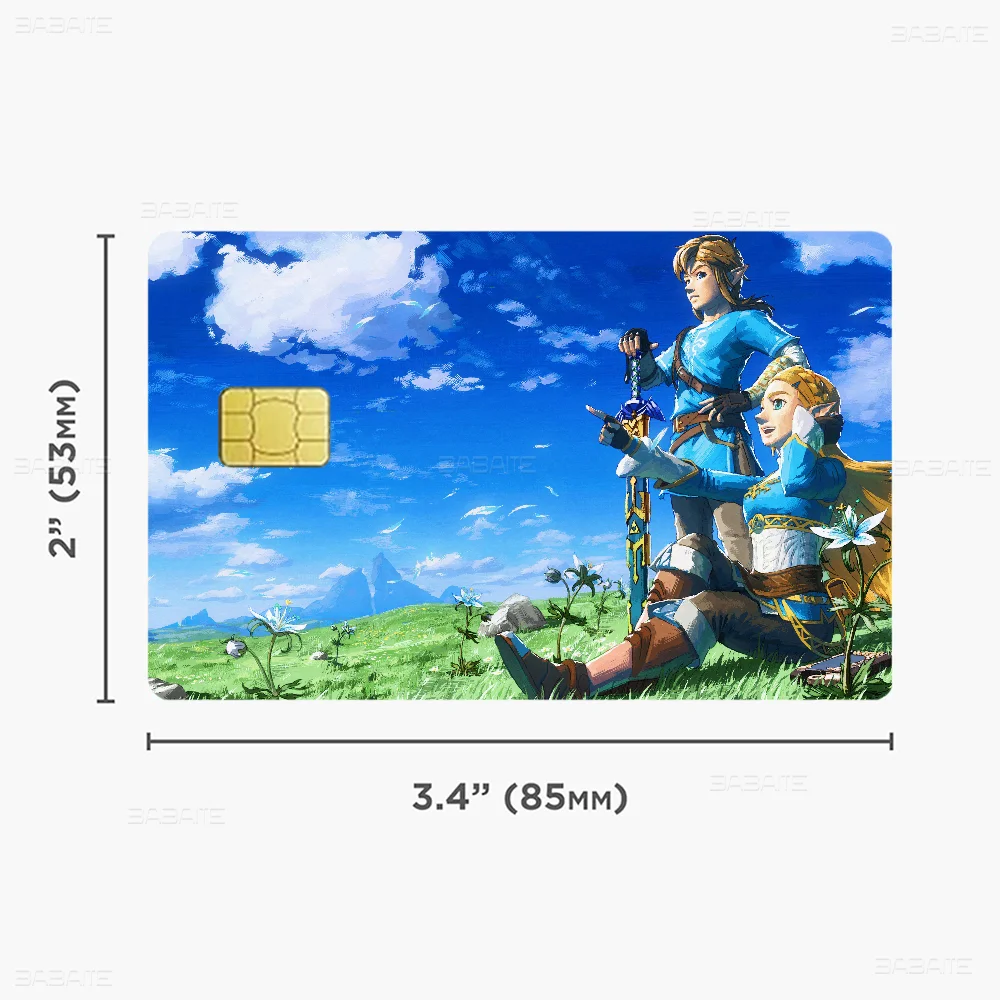 Zelda-Stickers Carte De Crédit