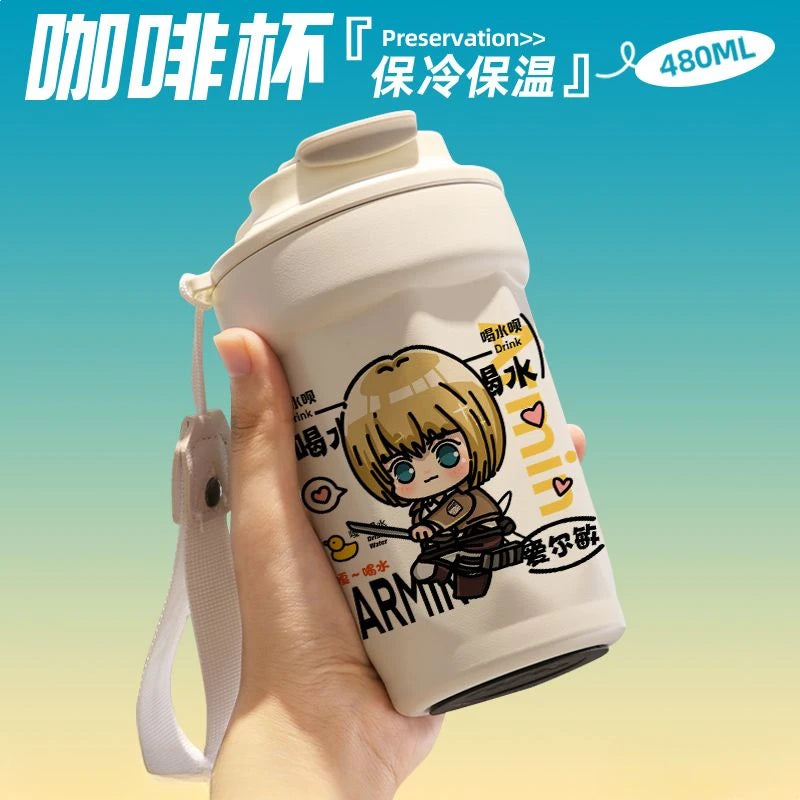 Attacks On Titan-Gourdes/thermos Officiel Summer 2025
