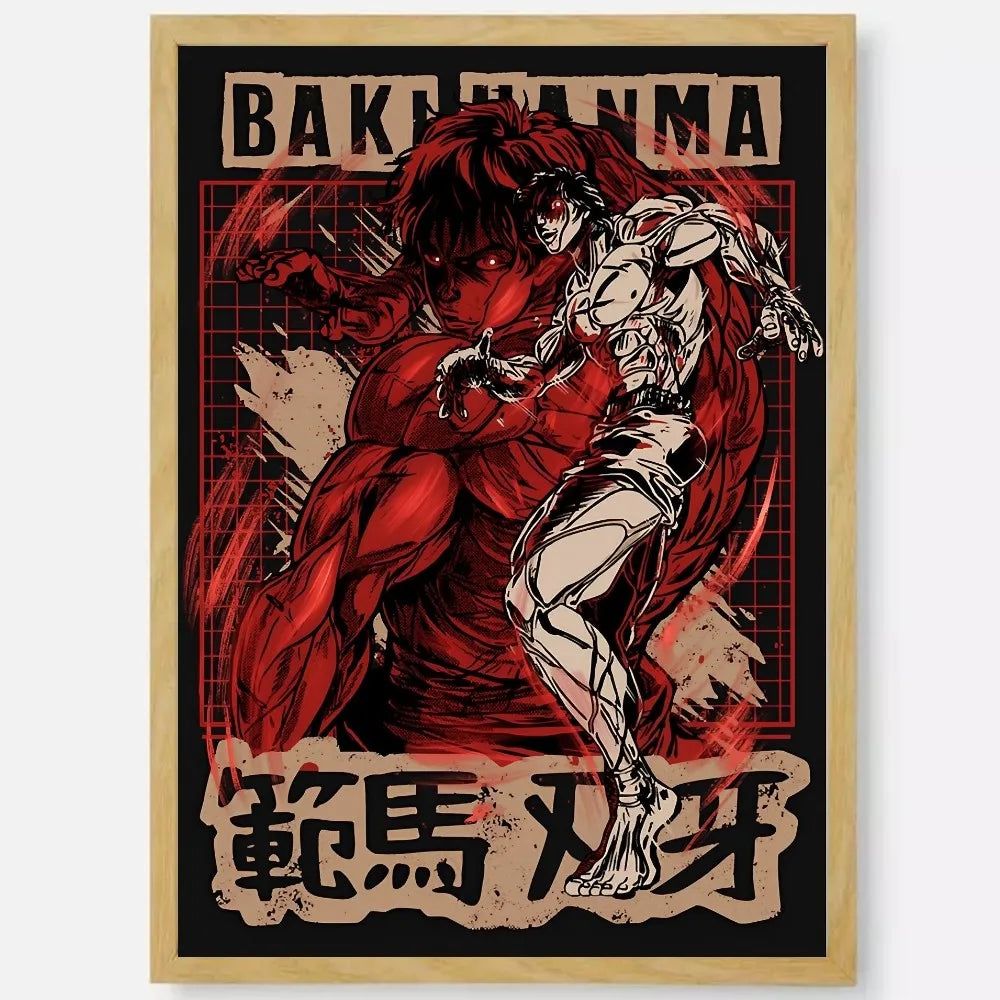 Baki- posters hd divers modèles/tailles