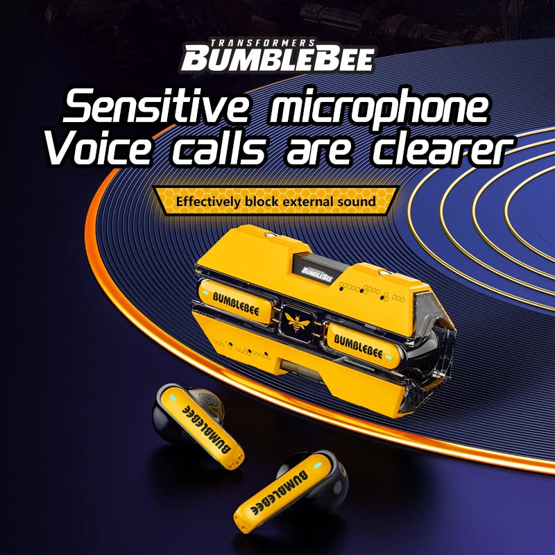 Transformers TF-T01 TWS Earphones Bluetooth 5.3 Wireless  HIFI Stereo  Gaming Music l Mode Earbuds