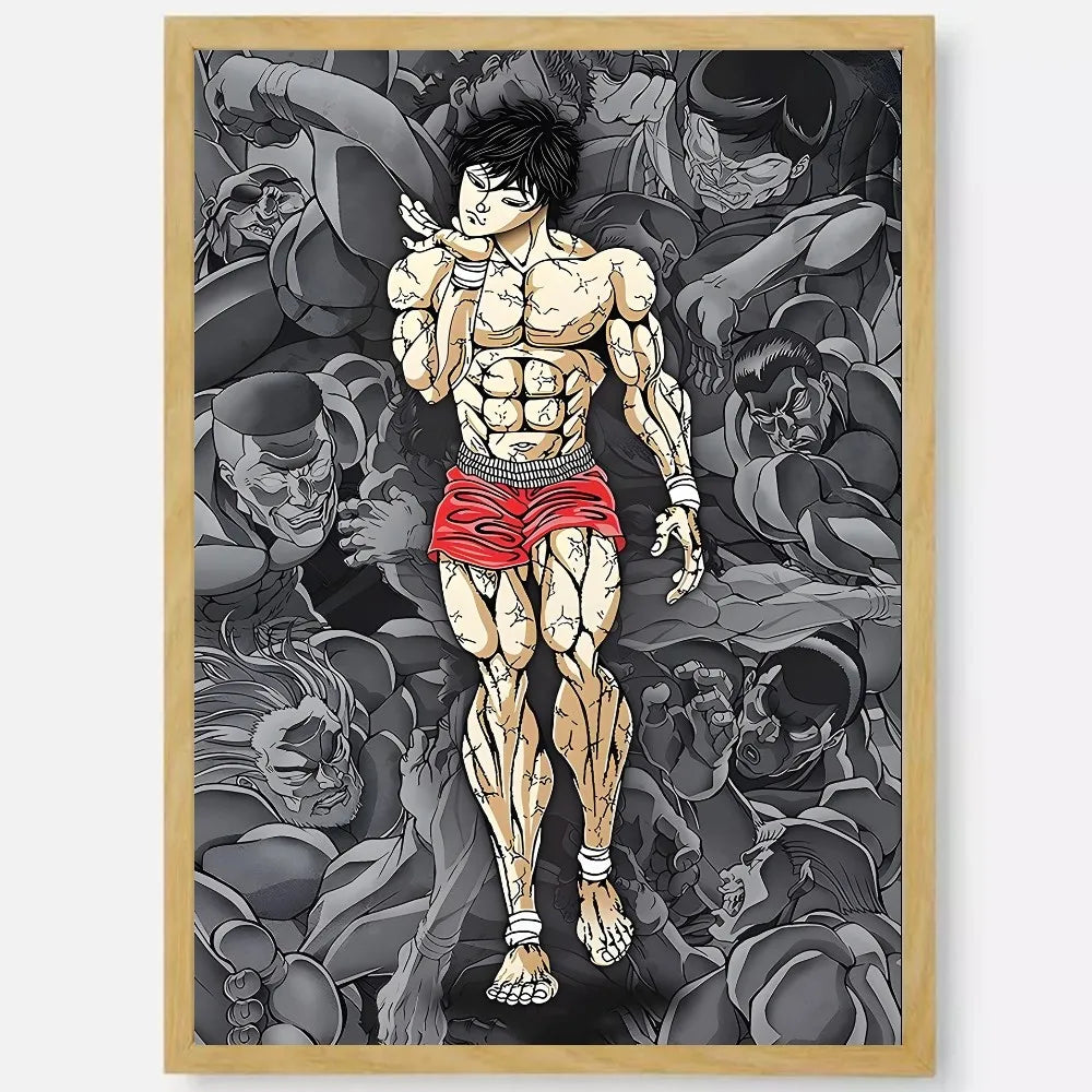 Baki- posters hd divers modèles/tailles