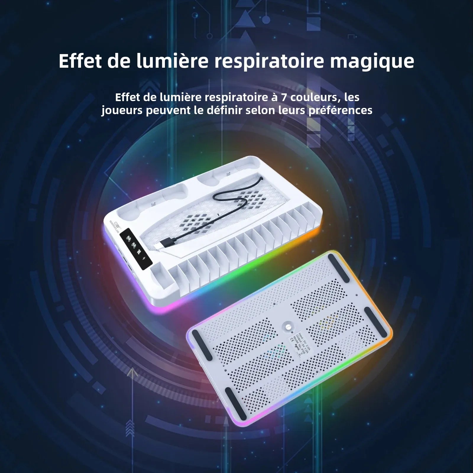 GAMINJA PS5 Station De Refroidissement Et De Charge/Différents Modèles