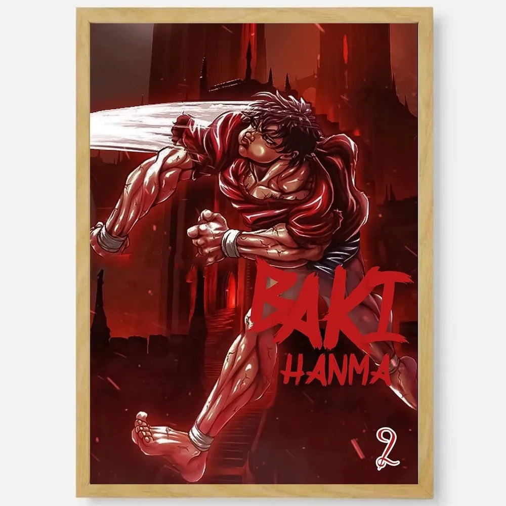 Baki- posters hd divers modèles/tailles