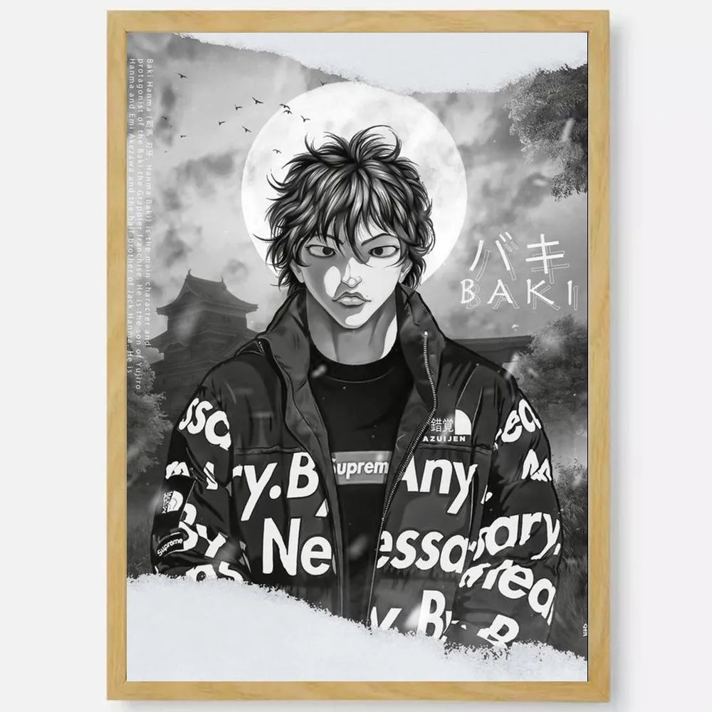 Baki- posters hd divers modèles/tailles