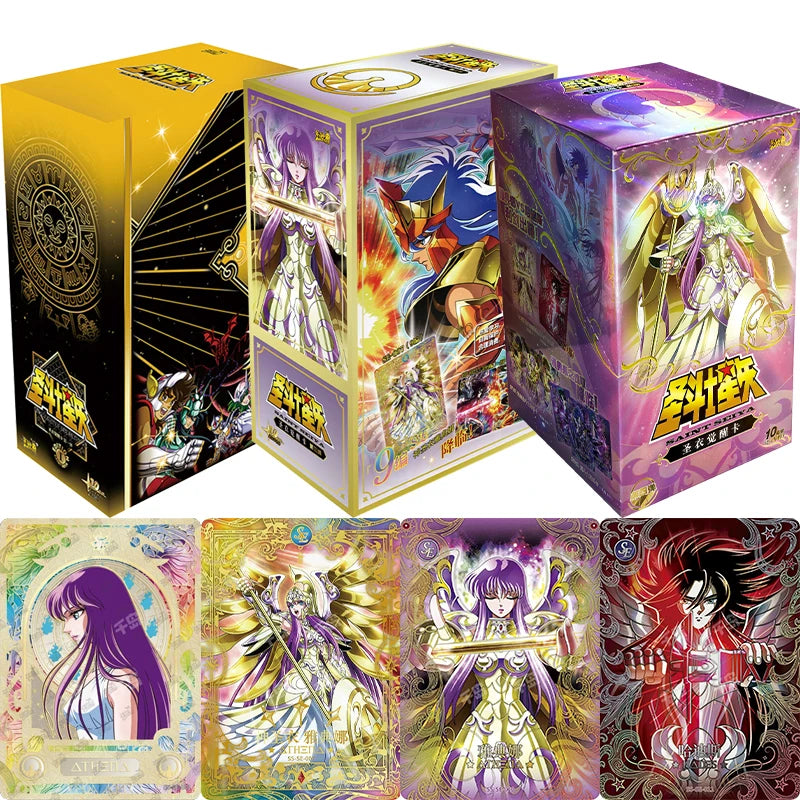 Saint Seiya-Box Cartes Japonaises Officielle  Series Saori Kido Hades Limited Edition