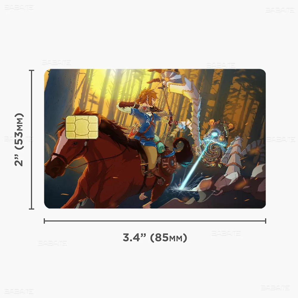 Zelda-Stickers Carte De Crédit