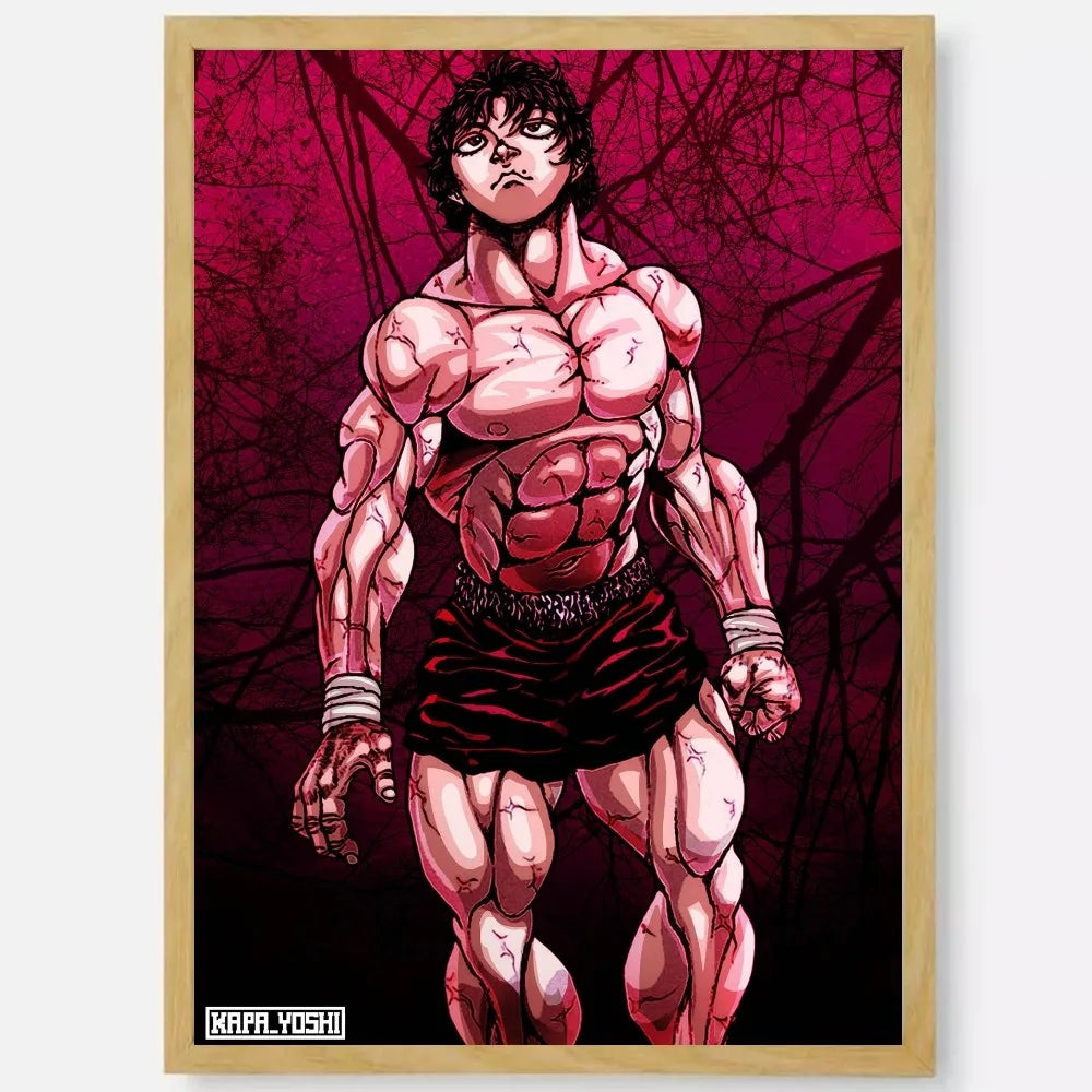 Baki- posters hd divers modèles/tailles