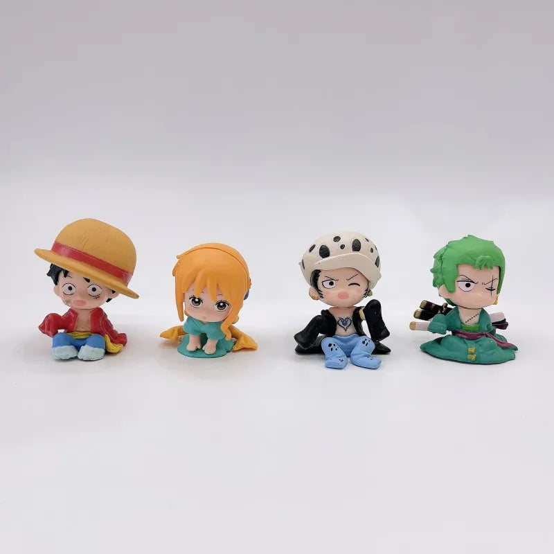 One Piece -Mini Figurines SD X4