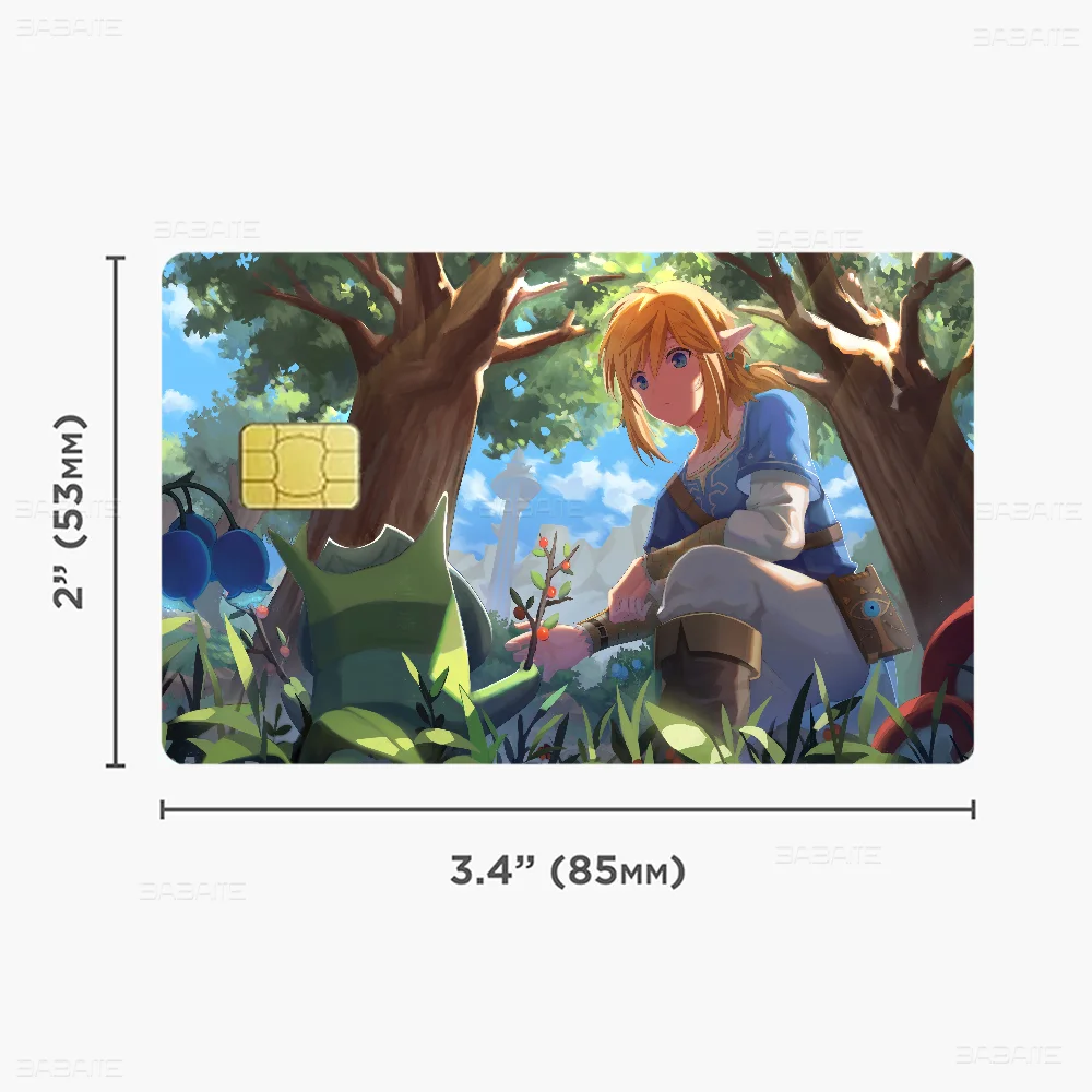 Zelda-Stickers Carte De Crédit