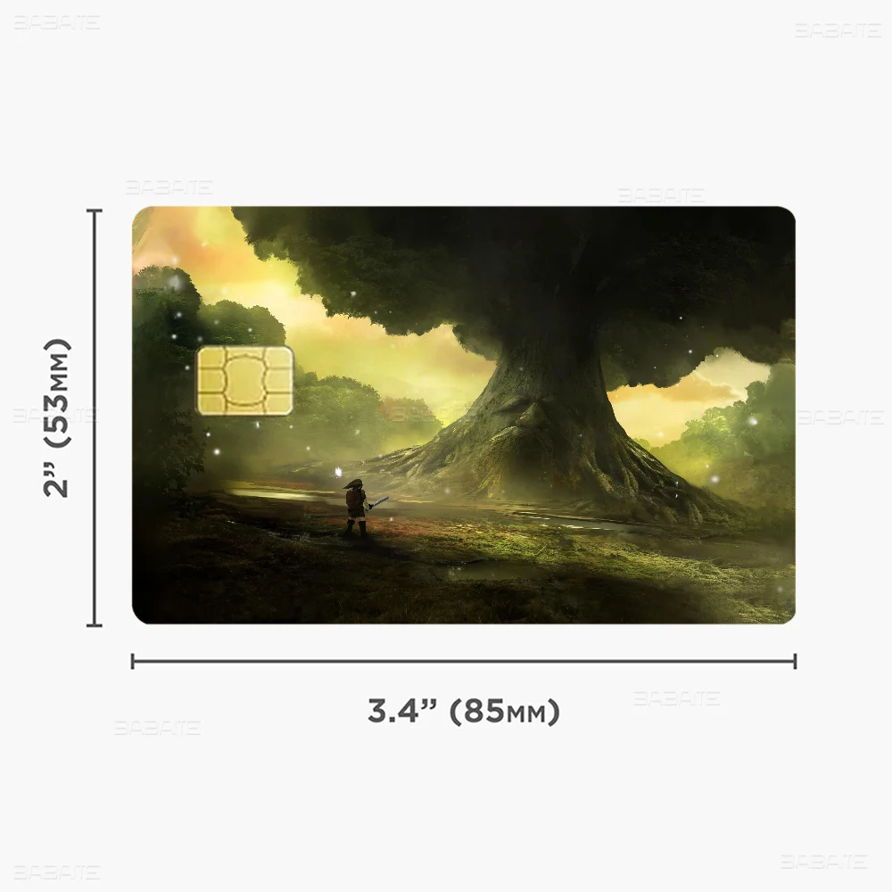 Zelda-Stickers Carte De Crédit