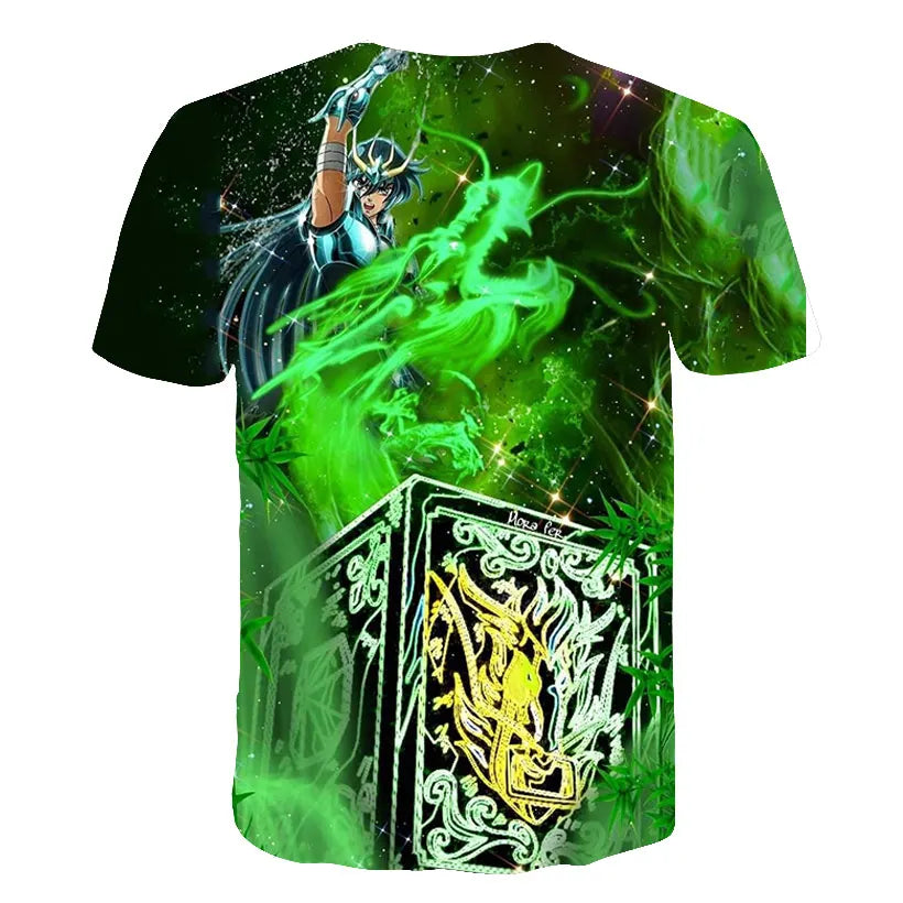Saint Seiya-T-Shirt 3D Différents Modèles/Tailles 100% Polyester