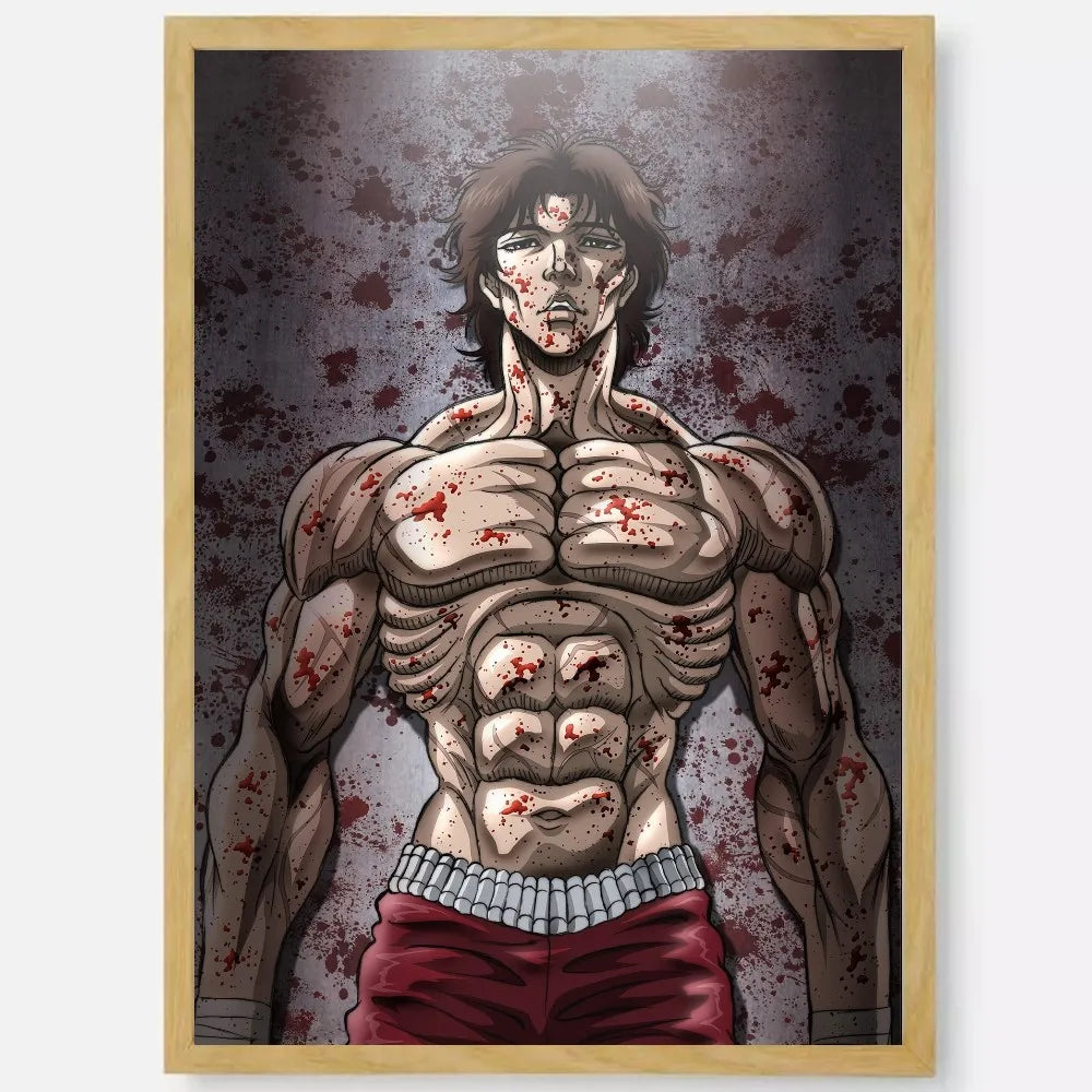 Baki- posters hd divers modèles/tailles