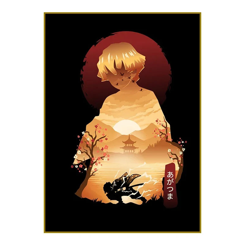 Demon Slayer-Posters Artistique 2025 Différents modèles/Tailles