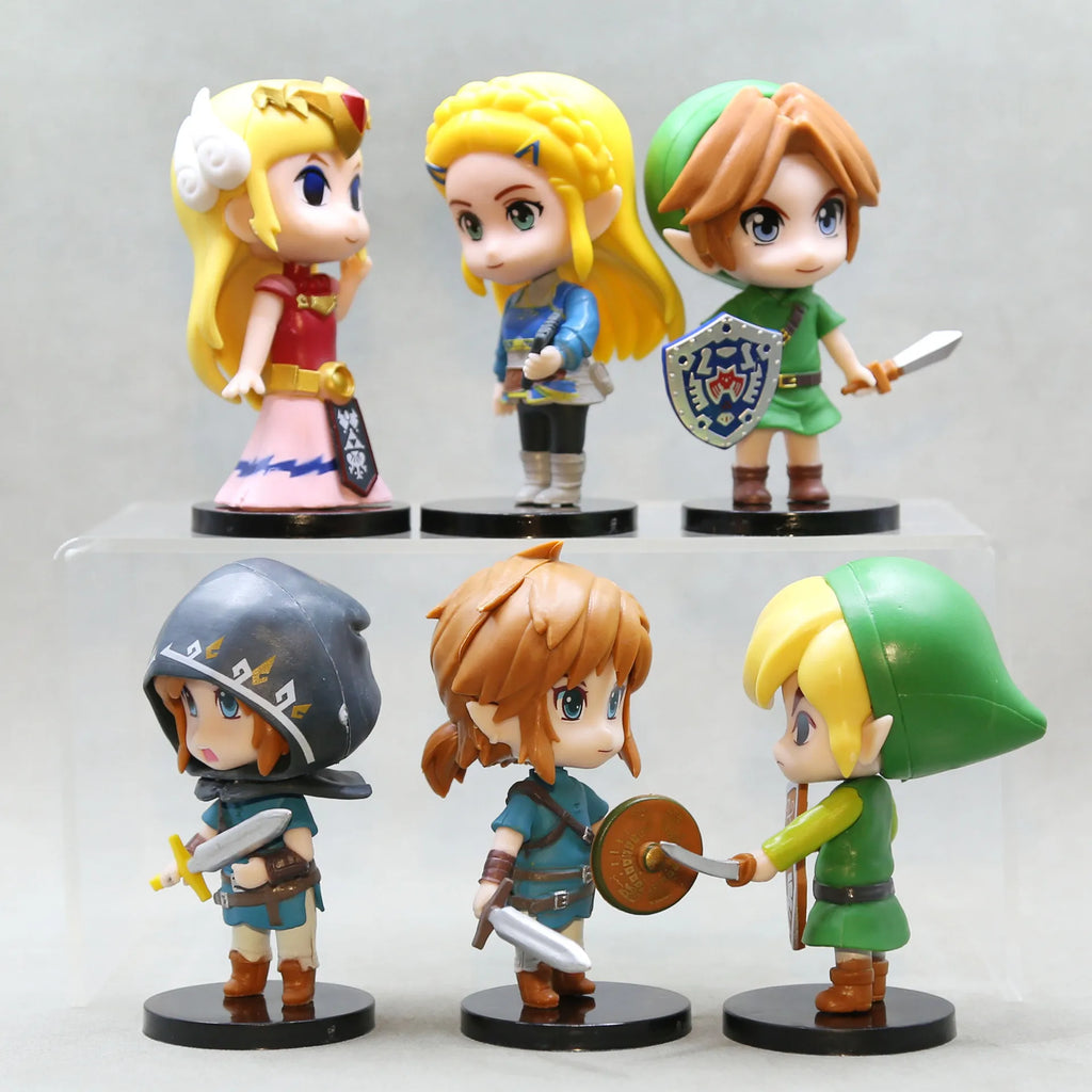 Zelda Mini Figurines Version SD 10 Cm