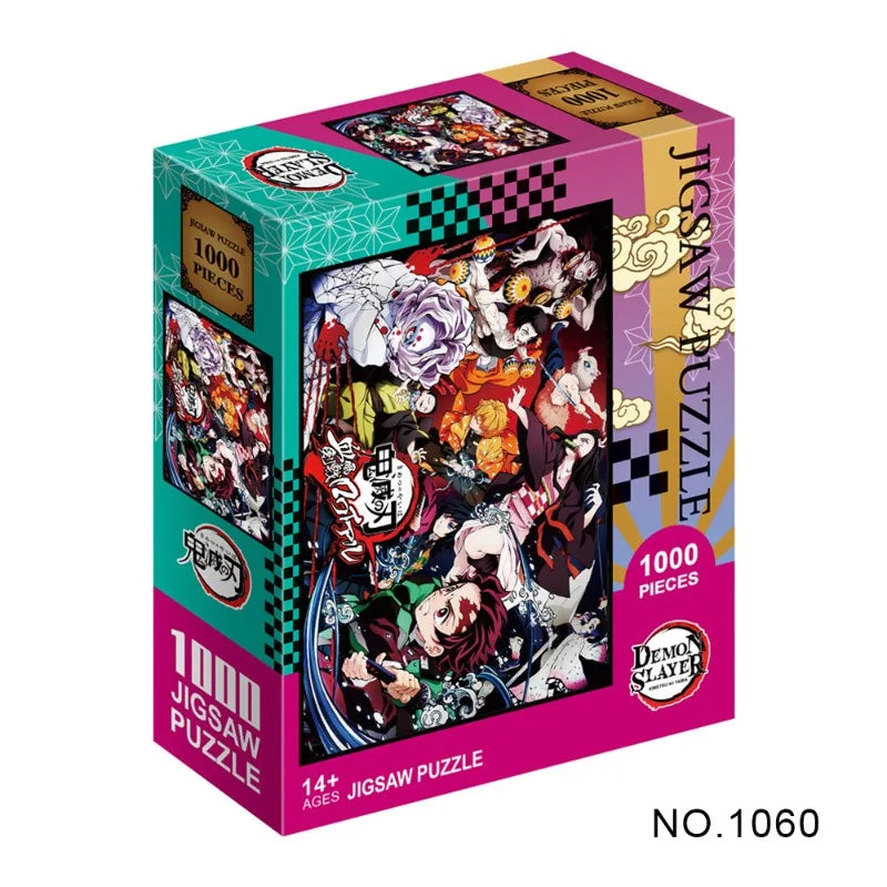 Demon Slayer-Puzzle 1000 Pieces Différents Modèles
