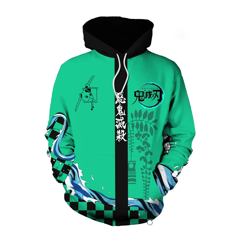 Demon Slayer-sweet capuche divers modèles et colories