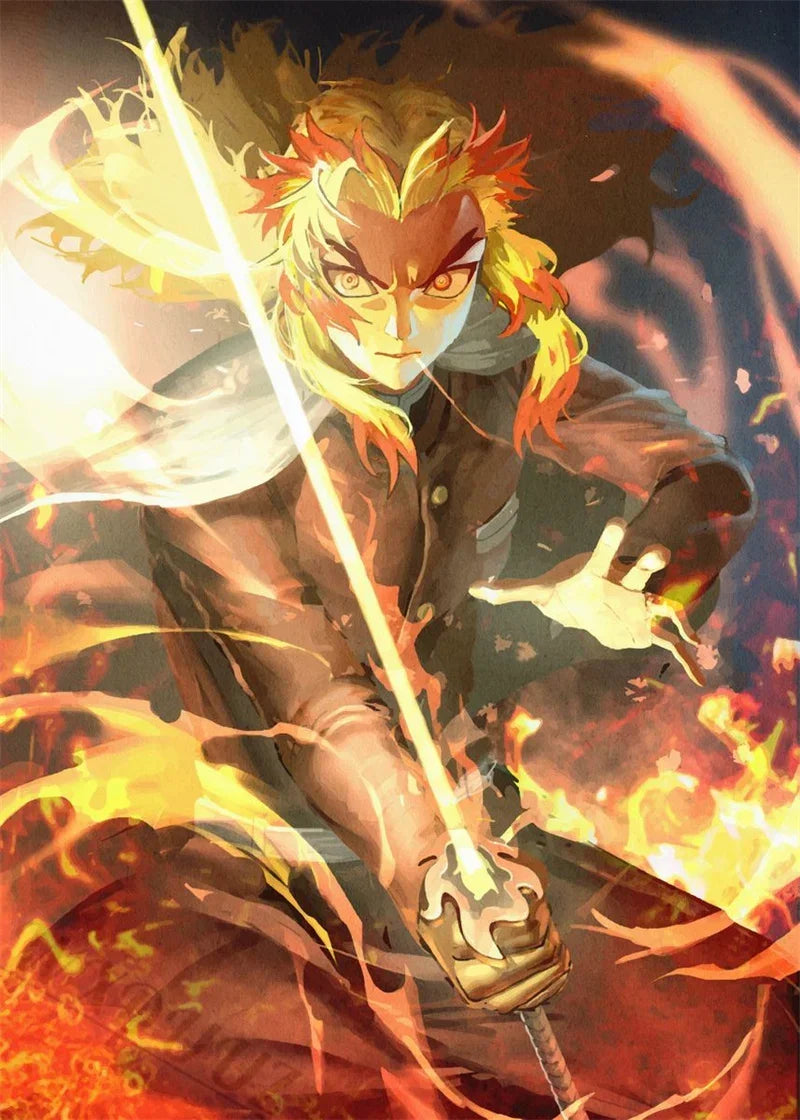 Demon Slayer-Magnifique impression 3D Différents Modèles/Tailles