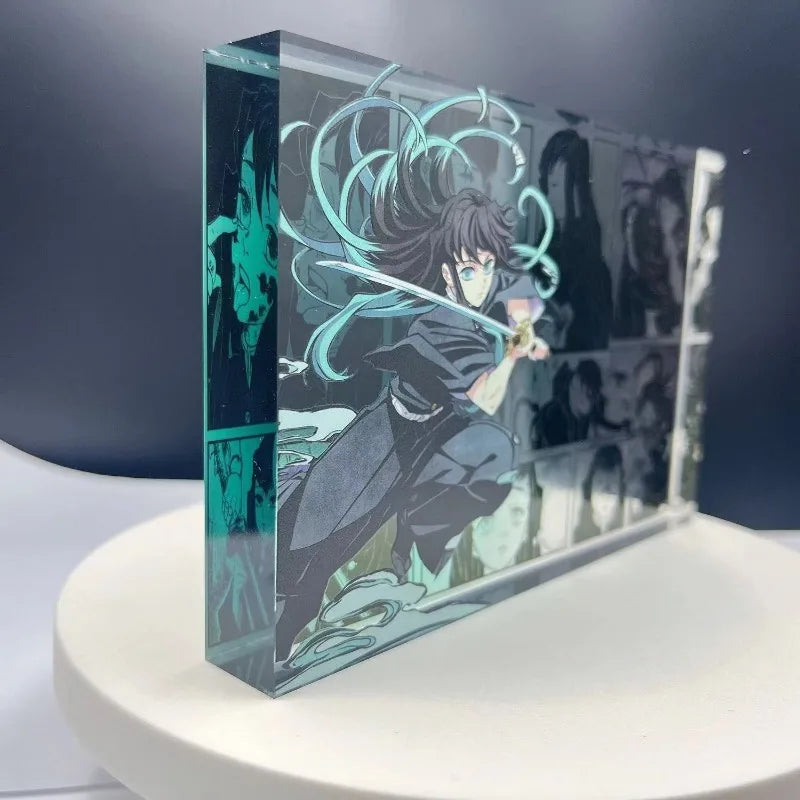 Demon Slayer  High-value Bar Chi Tokitou Muichirou Acrylic Brick Computer Desktop Ornaments Anime Peripheral Gifts