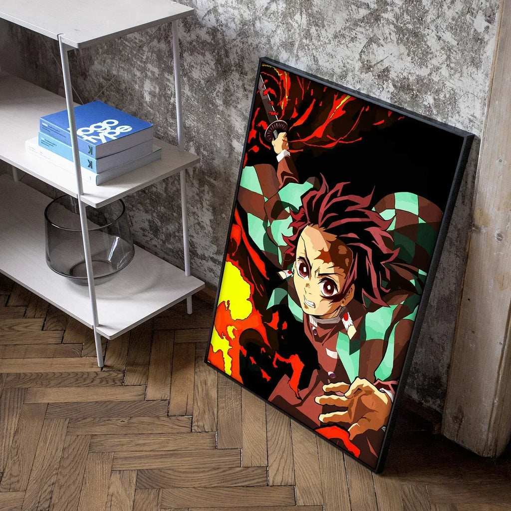 Demon Slayer-Magnifique impression 3D Différents Modèles/Tailles